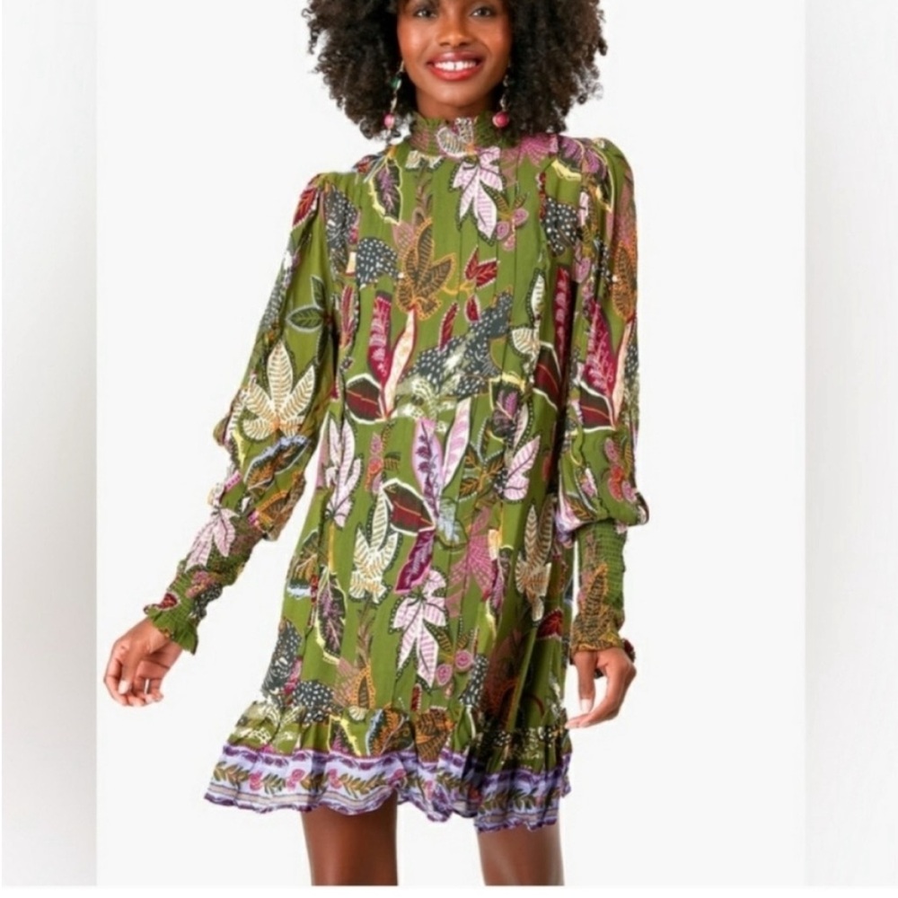 FARM Rio Wild Jungle Mini Dress M